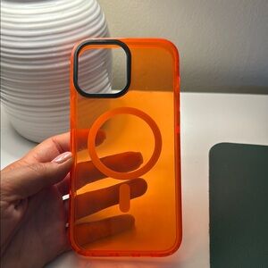 Orange MagSafe Compatible Phone Case